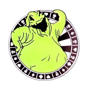 Large Oogie nightmare‎ before Christmas pin
